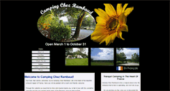 Desktop Screenshot of chezrambaud.com